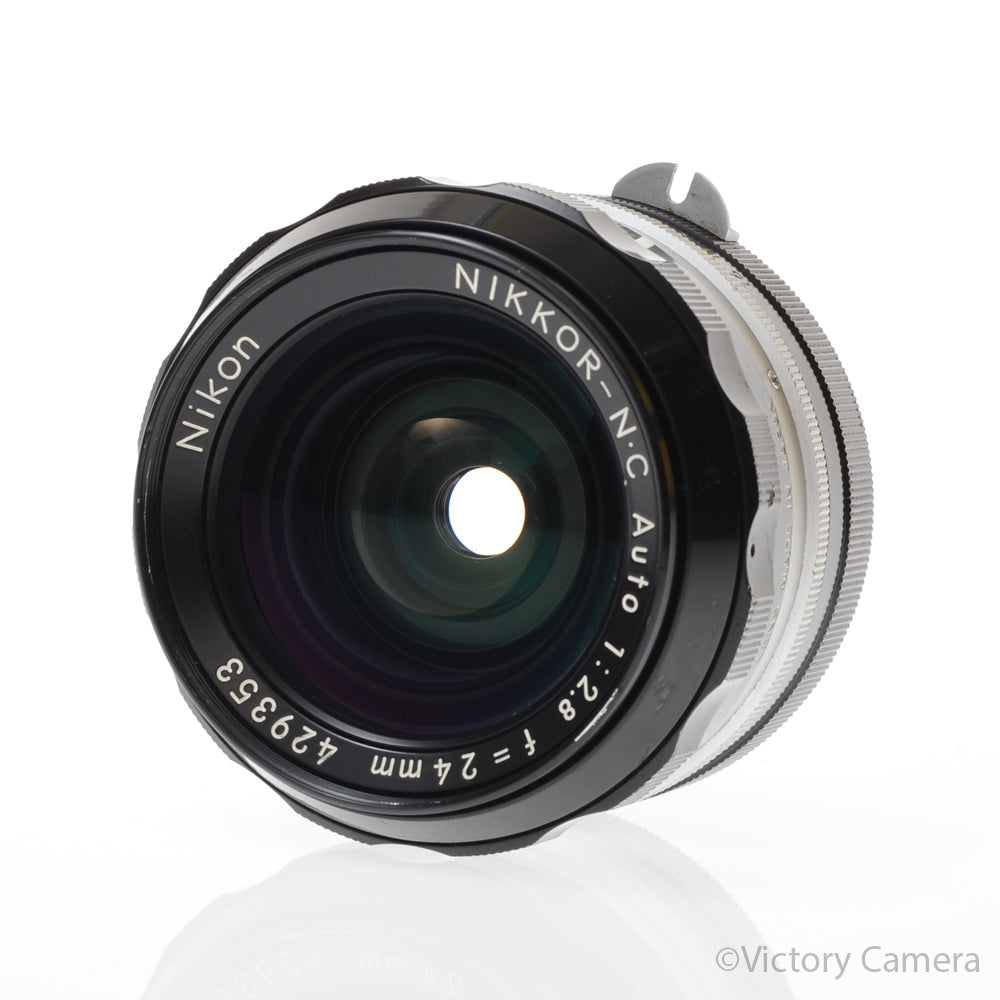 Nikon Nikkor-N.C 24mm f2.8 Non-AI Photomic Wide Angle Lens [EXC-] - Victory Camera