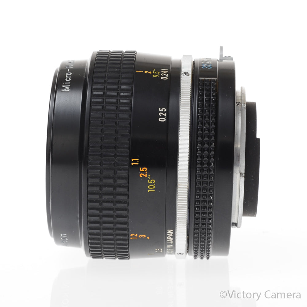 Nikon Micro-Nikkor 55mm f3.5 Non-AI Macro Lens [EXC+] - Victory Camera