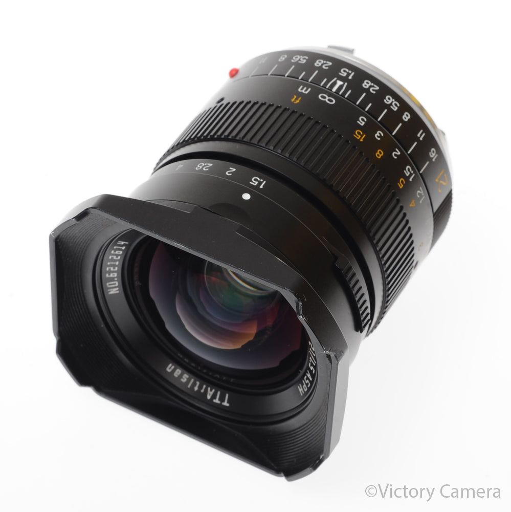 TTArtisan 21mm f1.5 Wide Angle Prime Lens for Leica M Mount [EXC+] - Victory Camera