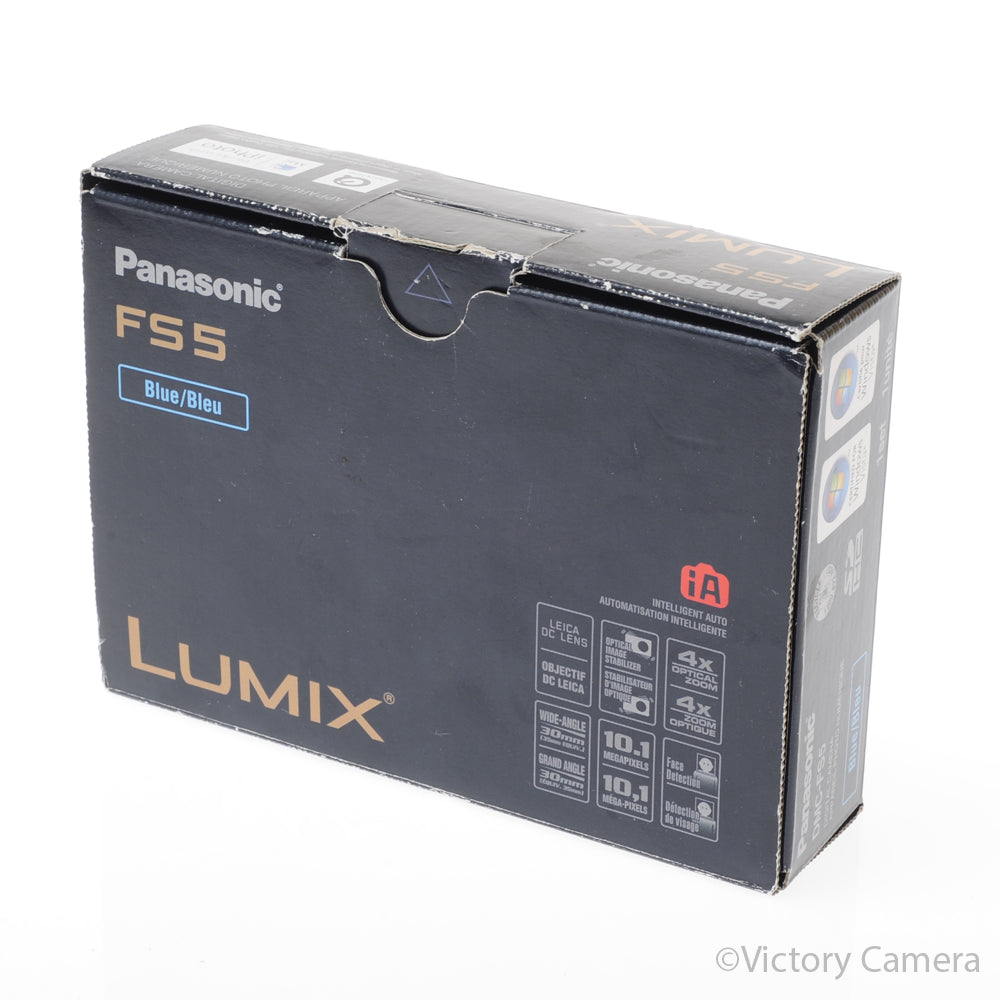 Panasonic Lumix DMC-FS5 10mp Digital Point and Shoot Camera [EXC-] - Victory Camera