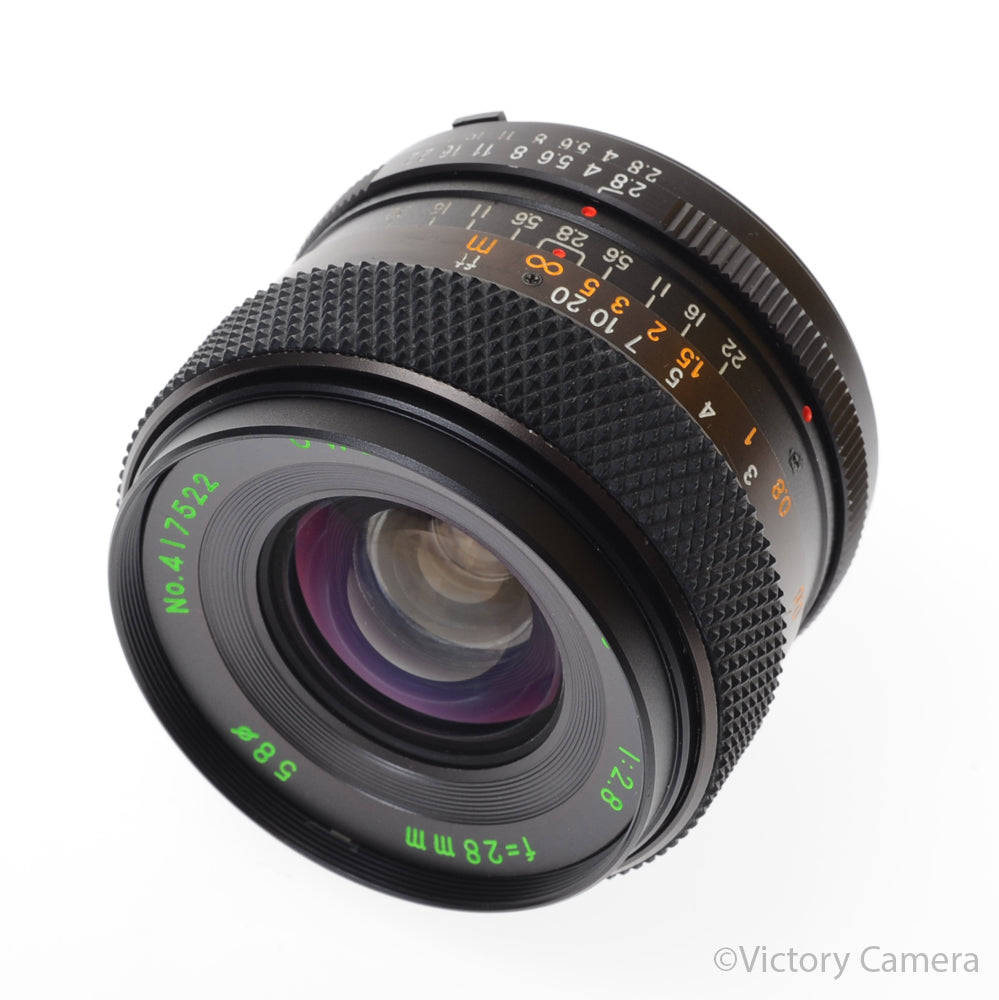 Owen Automatic 28mm F2.8 Auto Wide-Angle Lens for Minolta MD [EXC] - Victory Camera