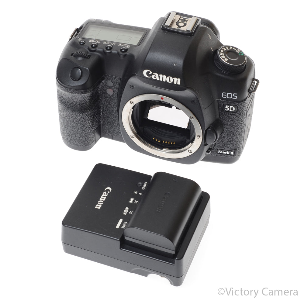 Canon 5D Mark II 21.1MP DSLR Camera Body w/ Charger [EXC] - Victory Camera