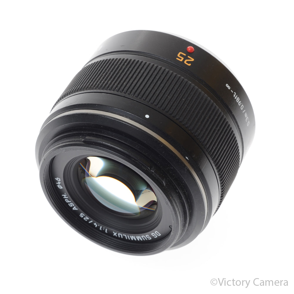 Panasonic Lumix DG Summilux 25mm f1.4 Leica Lens for Micro 4/3 [EXC] - Victory Camera