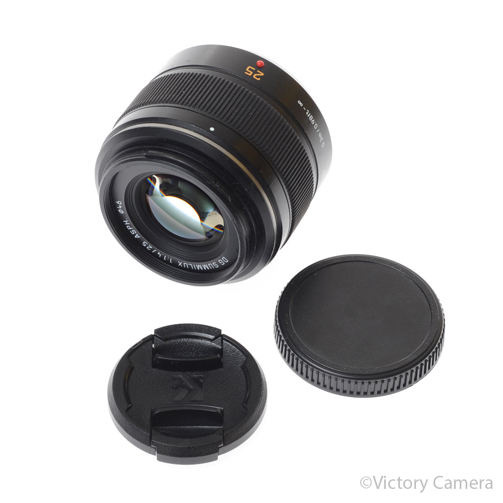 Panasonic Lumix DG Summilux 25mm f1.4 Leica Lens for Micro 4/3 [EXC] - Victory Camera