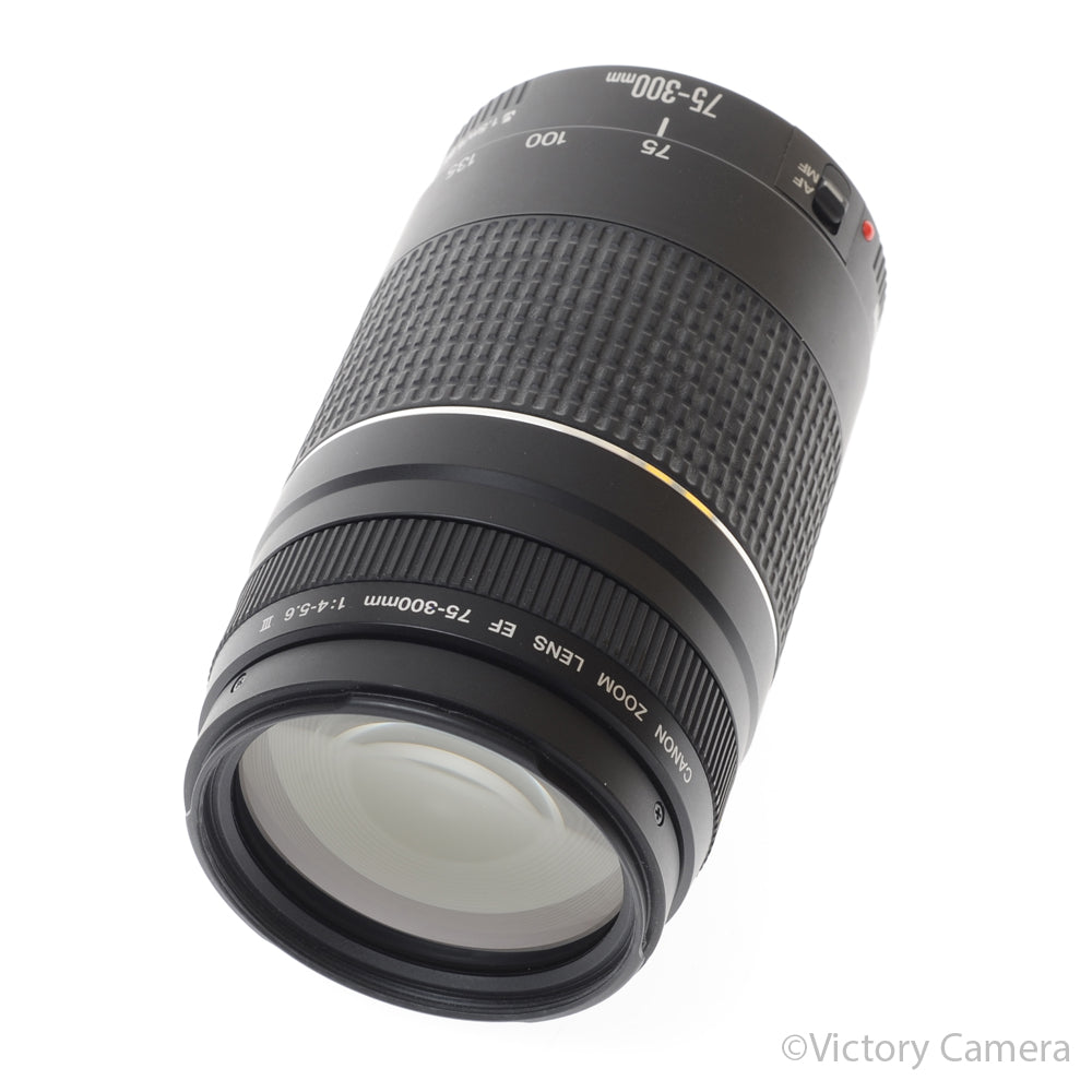 Canon EOS EF 75-300mm f4-5.6 III Telephoto Zoom Lens [EXC+] - Victory Camera