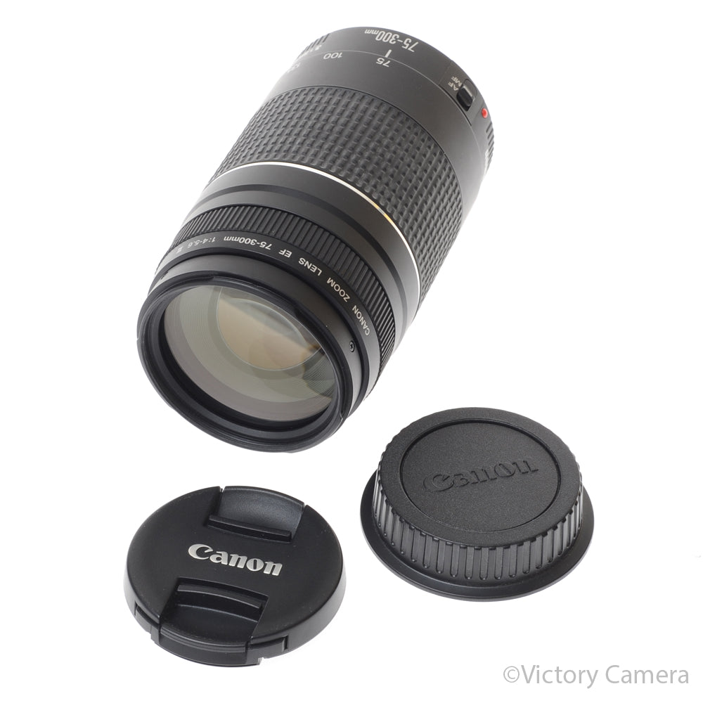 Canon EOS EF 75-300mm f4-5.6 III Telephoto Zoom Lens [EXC+] - Victory Camera