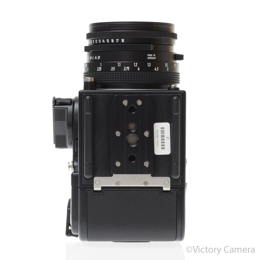 Hasselblad 501c Black Camera w/ 80mm f2.8 C T* Lens A12 Back WLF [EXC+] - Victory Camera