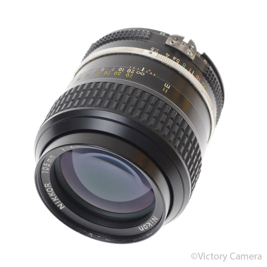 Nikon Nikkor 105mm f2.5 AI Prime Portrait Lens [EXC] - Victory Camera