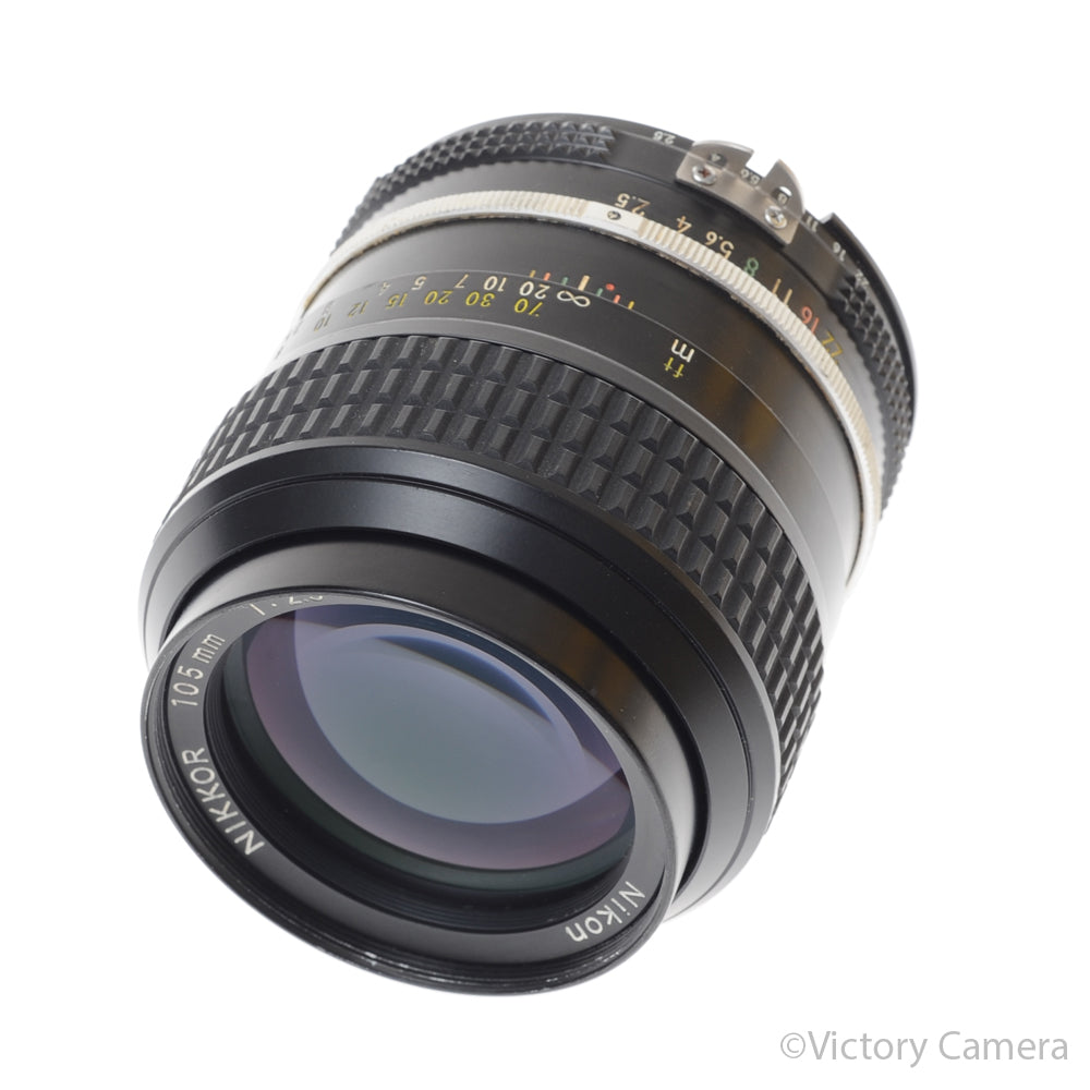 Nikon Nikkor 105mm f2.5 AI Prime Portrait Lens [EXC] - Victory Camera