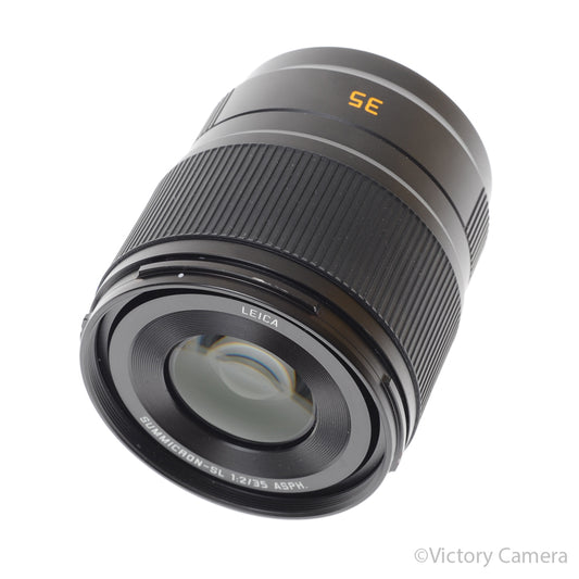 Leica 35mm f2 Summicron-SL ASPH. Wide Angle Lens for L Mount [MINT-] - Victory Camera