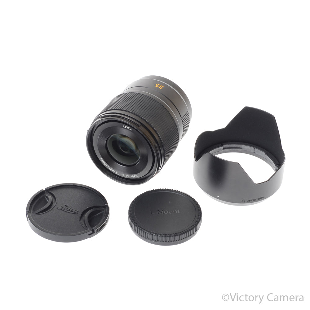 Leica 35mm f2 Summicron-SL ASPH. Wide Angle Lens for L Mount [MINT-] - Victory Camera