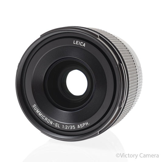 Leica 35mm f2 Summicron-SL ASPH. Wide Angle Lens for L Mount [MINT-] - Victory Camera