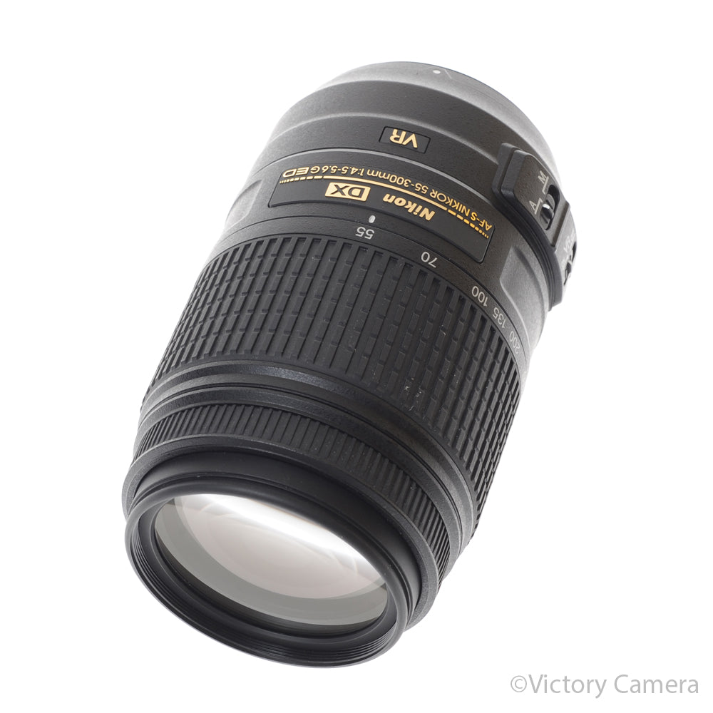 Nikon Nikkor AF-S 55-300mm f4.5-5.6 ED VR DX Telephoto Zoom Lens [EXC+] - Victory Camera