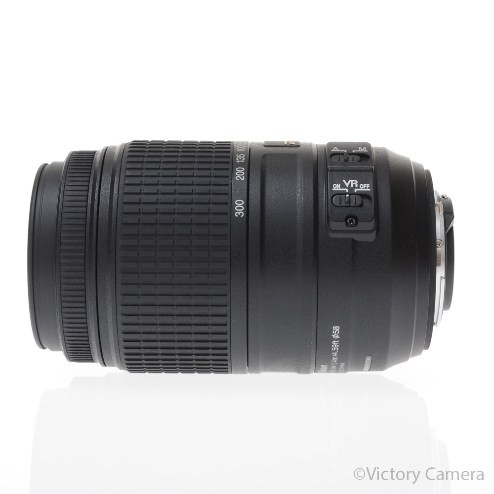 Nikon Nikkor AF-S 55-300mm f4.5-5.6 ED VR DX Telephoto Zoom Lens [EXC+] - Victory Camera