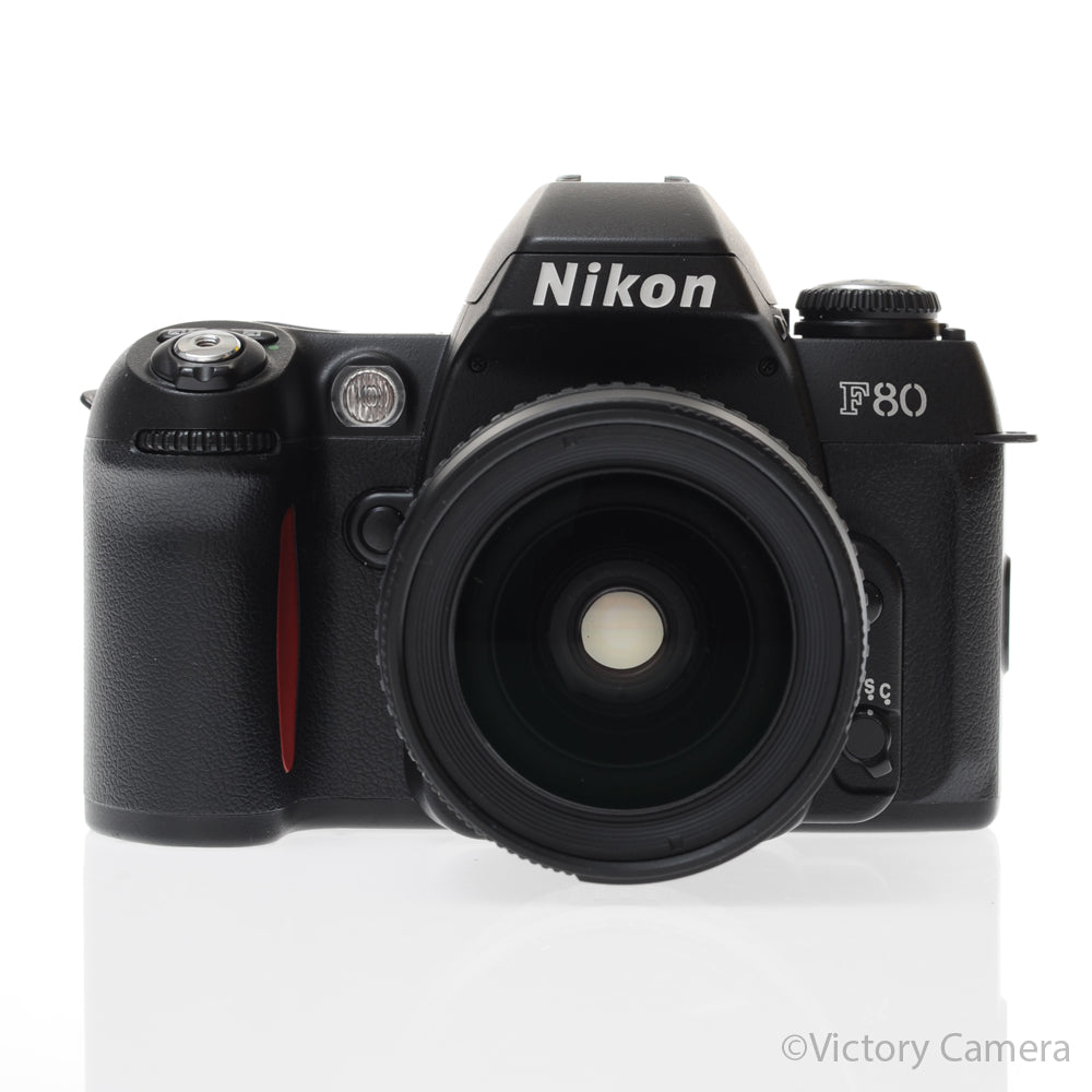 Nikon F80 AF SLR 35mm Film Camera w/ 28-80mm Zoom Lens [EXC+] - Victory Camera