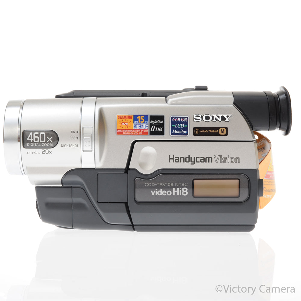 Sony Handycam DCR-TRV108 Hi8 Tape Camcorder 20x Zoom [EXC+] - Victory Camera