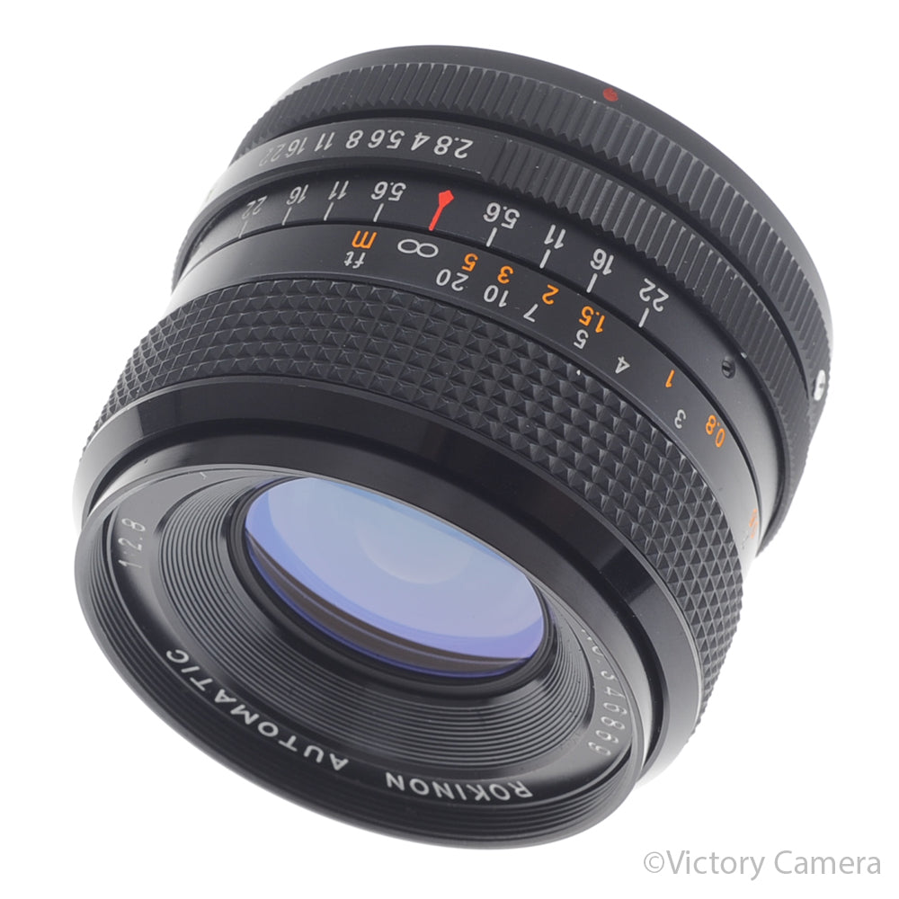 Rokinon 28mm f2.8 Wide Angle Prime Lens for Canon FD [EXC+] image 1