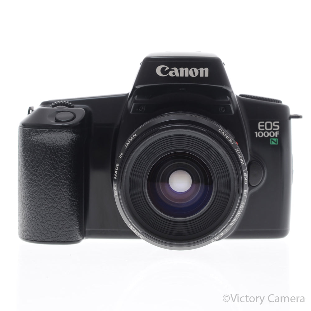 Canon EOS 1000F N Autofocus 35 Film Camera w/ 35-80mm Zoom Lens [EXC] image 1