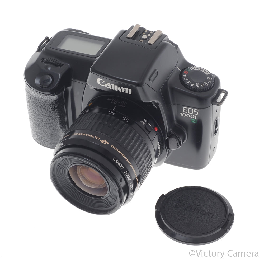 Canon EOS 1000F N Autofocus 35 Film Camera w/ 35-80mm Zoom Lens [EXC] image 5