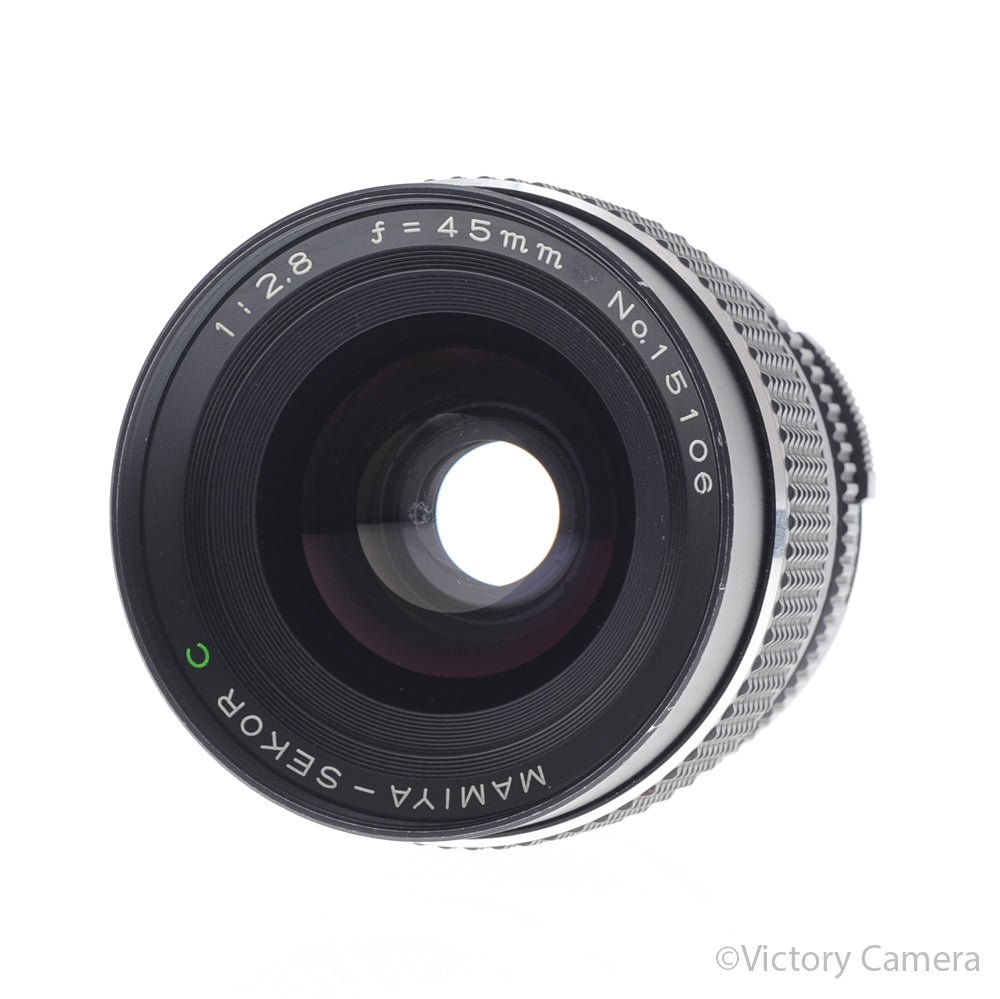 Mamiya Sekor m645 645 45mm f2.8 Sekor C Wide Angle Lens -Small Mark- [EXC-] - Victory Camera