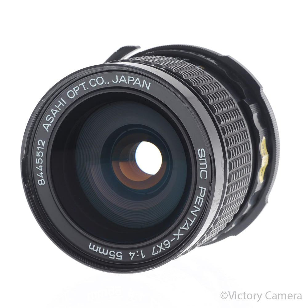 Pentax SMC 67 6x7 55mm f4 Wide-Angle Prime Lens [EXC+] - Victory Camera