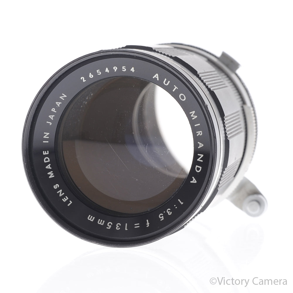 Miranda 135mm f3.5 Short Telephoto Prime Lens [GOOD] - Victory Camera