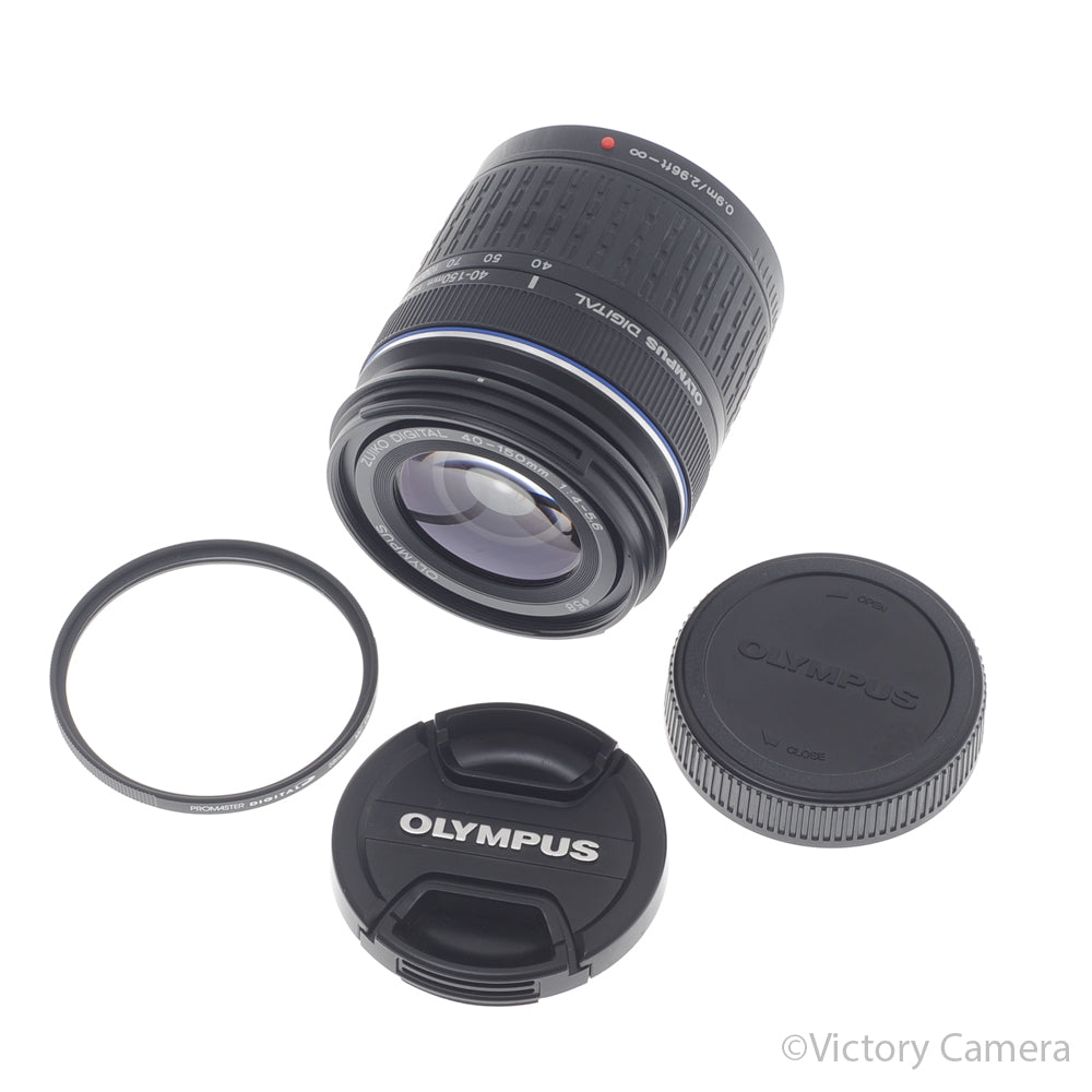 Olympus Zuiko Digital 40-150mm f4-5.6 Zoom Lens for Four Thirds [EXC+] - Victory Camera