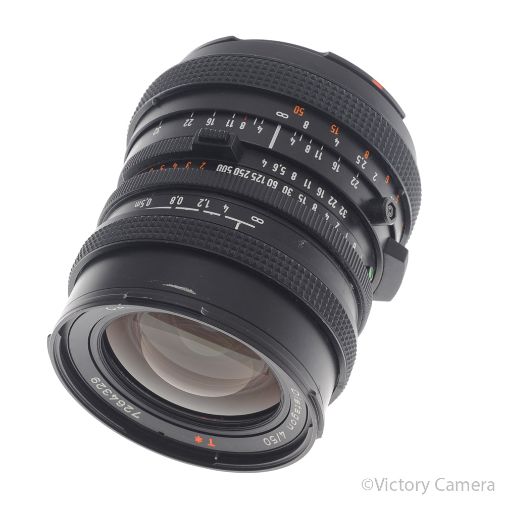 Hasselblad Zeiss Distagon 50mm f4 CF FLE T* Wide Lens -Small Fungus- [GOOD] - Victory Camera