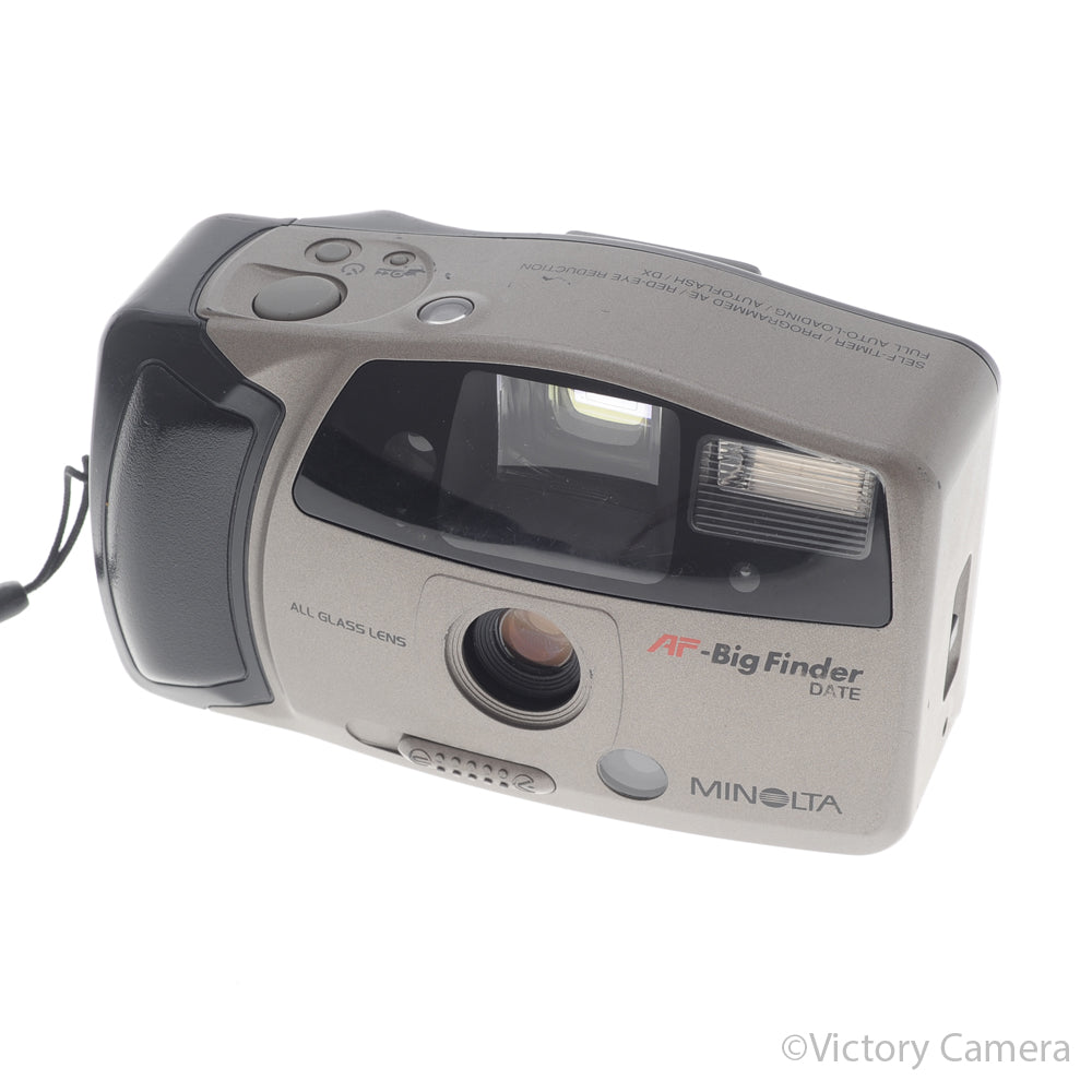 Minolta Big Finder AF Date 35mm Point & Shoot Film Camera [EXC-] - Victory Camera