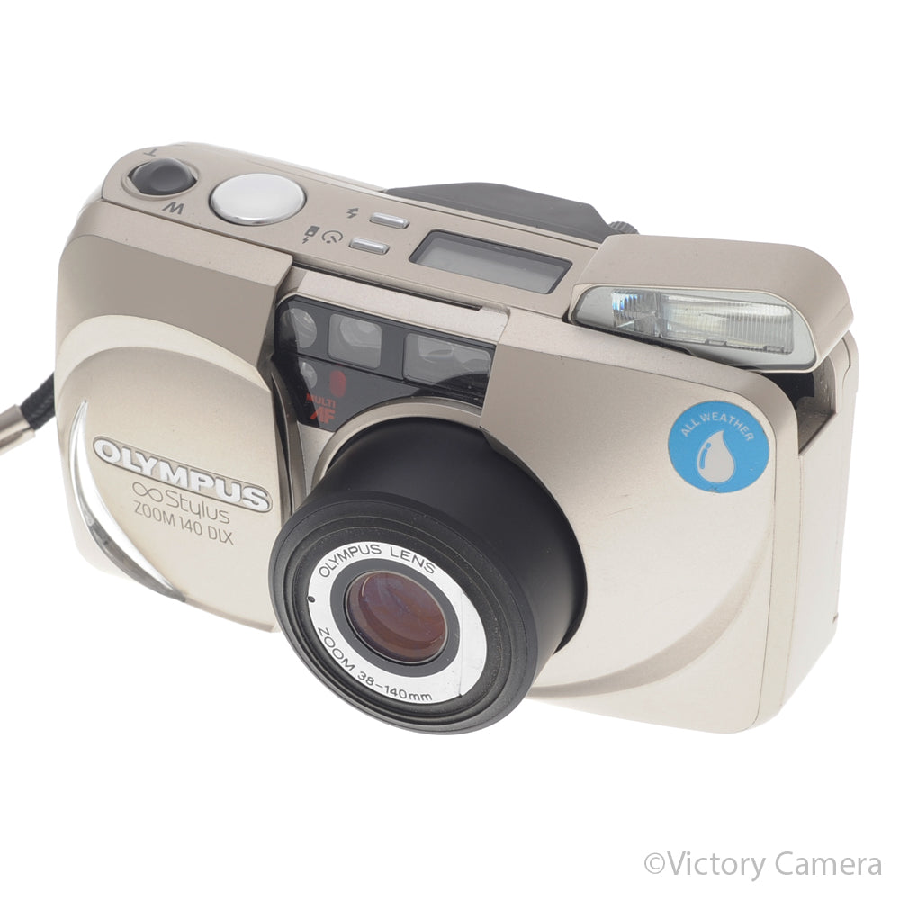 Olympus Stylus Zoom 140 DLX All Weather 35mm Point & Shoot Camera [EXC] - Victory Camera