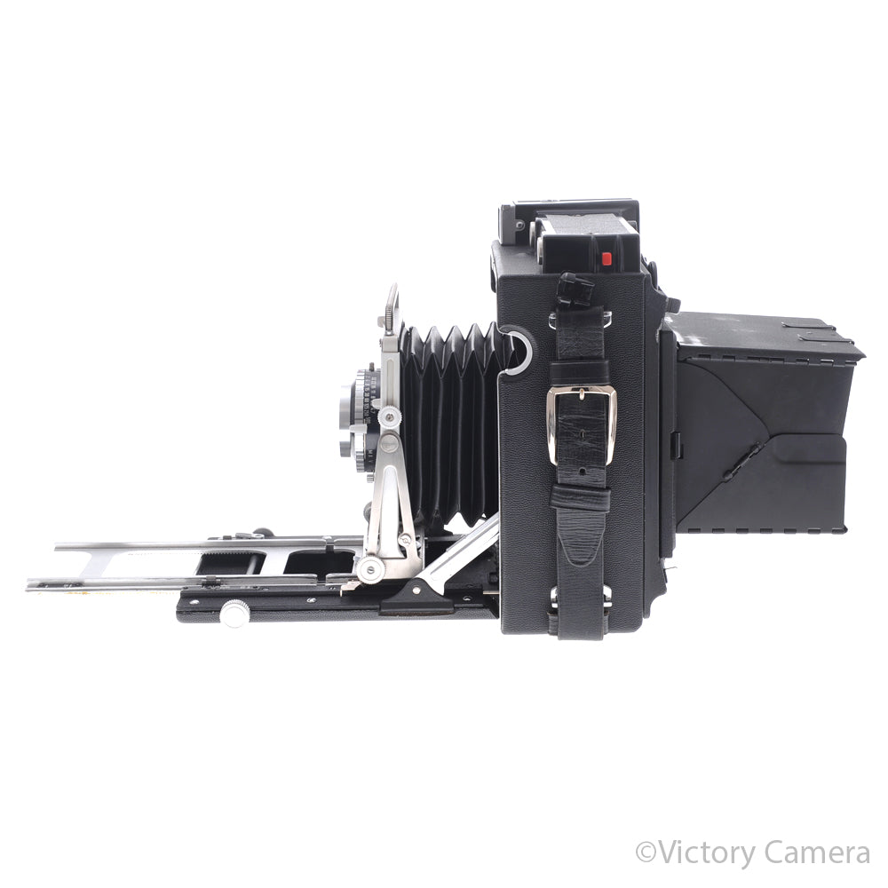 Graflex Crown Graphic 4x5 View Camera w/ 135mm f4.5 Schneider Lens [EXC-] image 4