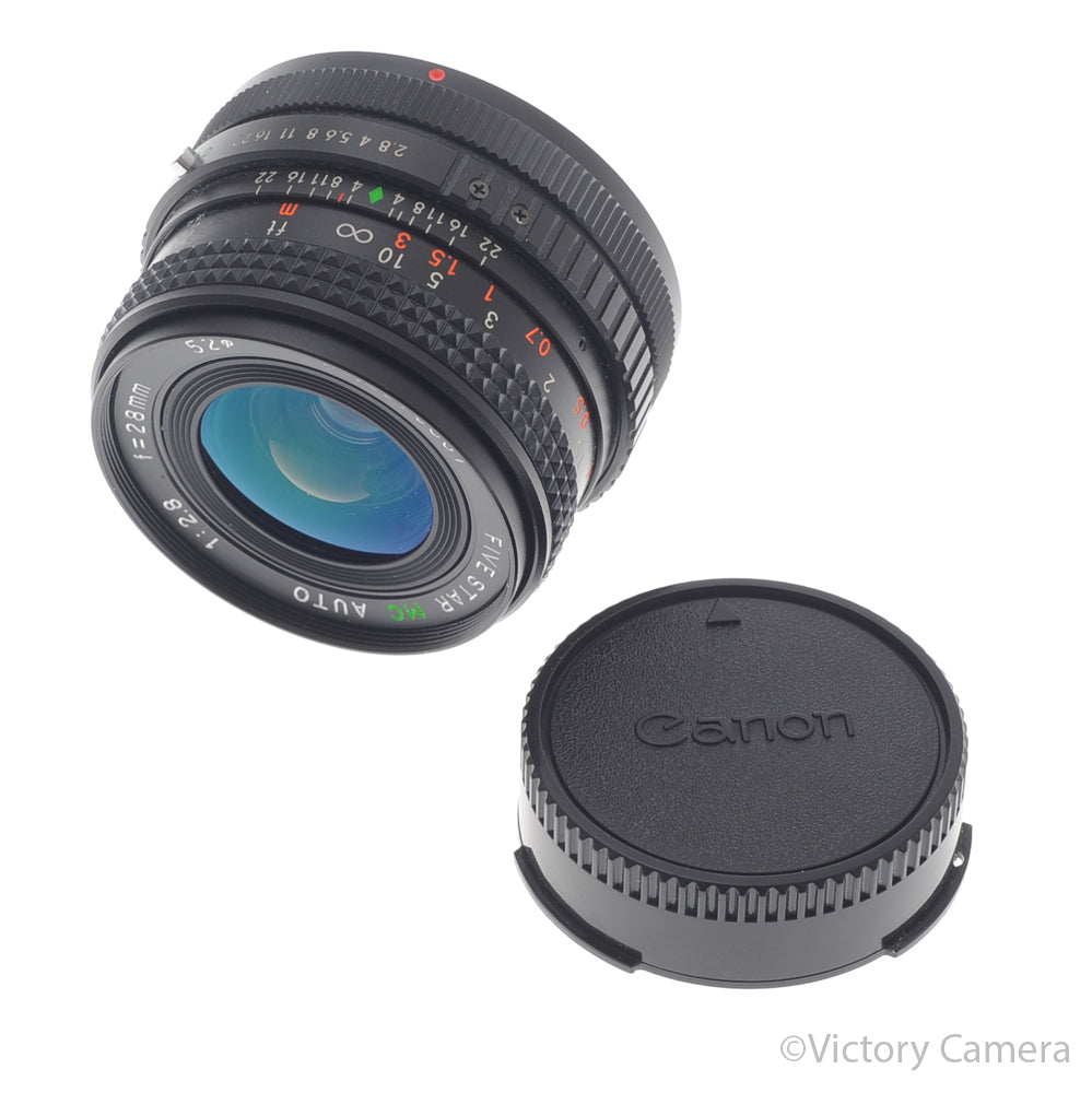 Five Star MC Auto Wide Angle 28mm f2.8 Macro Lens for Canon FD Mount [EXC] image 5