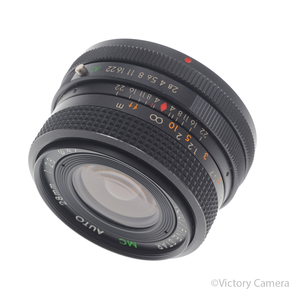 Tou/ Five Star Auto MC 28mm f2.8 Wide Angle Lens for Canon FD Mount [EXC+] image 1