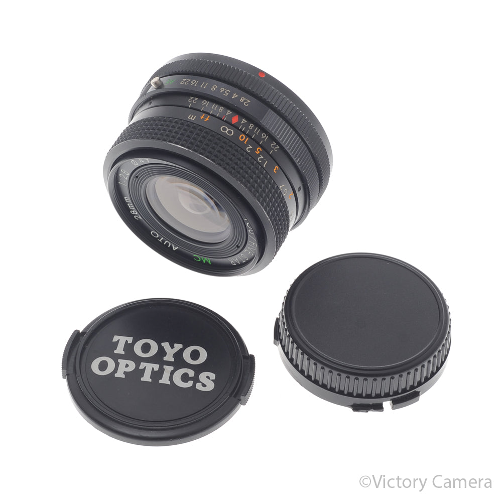 Tou/ Five Star Auto MC 28mm f2.8 Wide Angle Lens for Canon FD Mount [EXC+] image 5