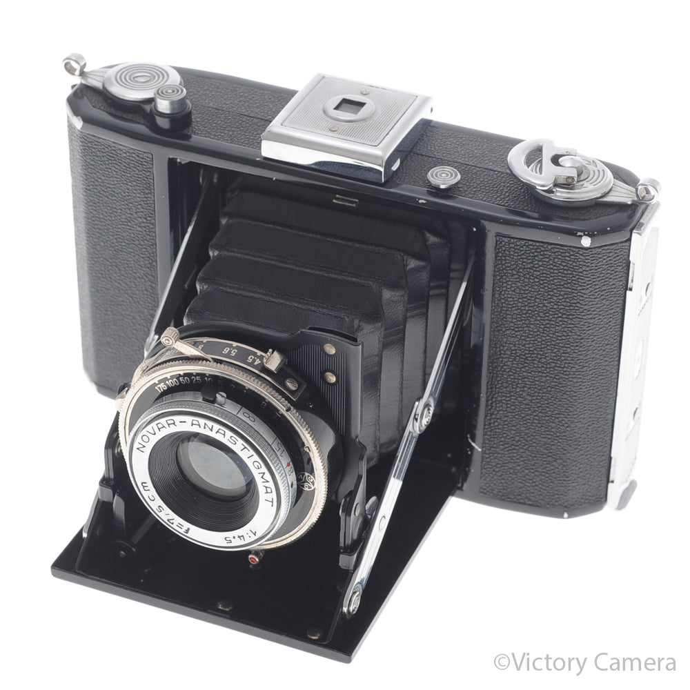 Zeiss Ikon Nettar 515/16 120 Folding Camera w/ 75mm f4.5 Lens -AS IS- [AS-IS] image 2