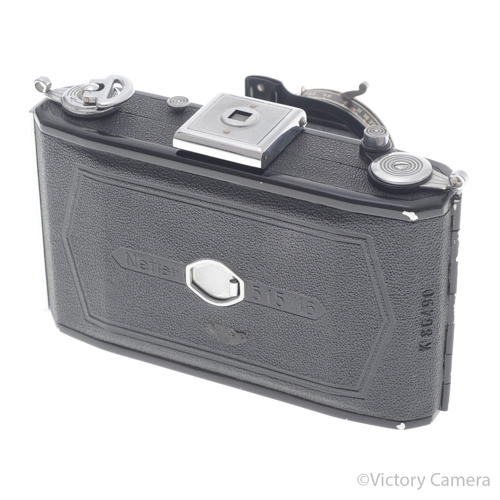 Zeiss Ikon Nettar 515/16 120 Folding Camera w/ 75mm f4.5 Lens -AS IS- [AS-IS] image 3