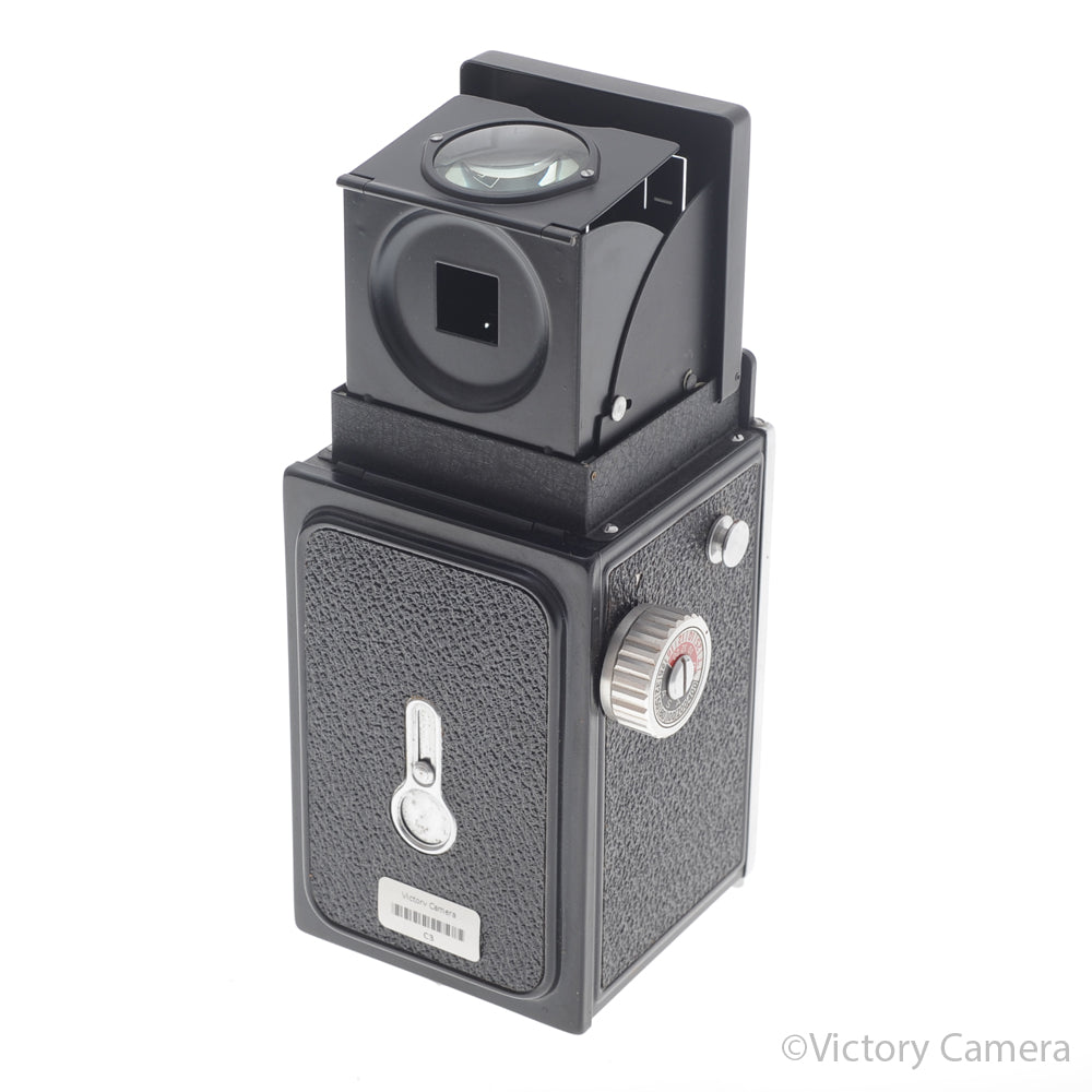 Ricoh Super Ricohflex Medium Format TLR Camera w/ 80mm f3.5 Lens [EXC] image 3