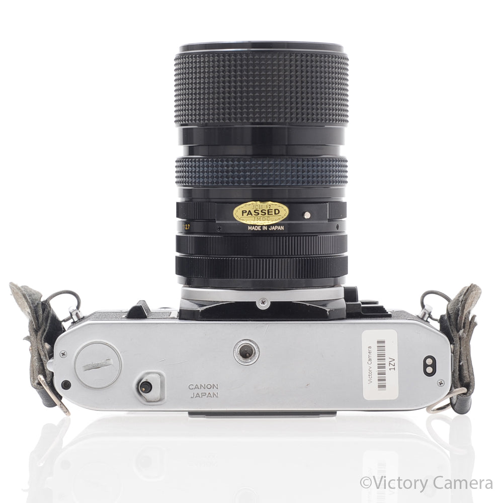 Canon AE-1 35mm Chrome Camera w/ 35-70mm Zoom Lens [EXC] image 4