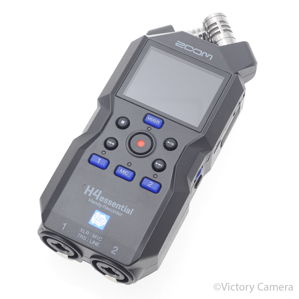 Zoom H4essential 32-Bit Portable Audio Recorder [EXC] - Victory Camera