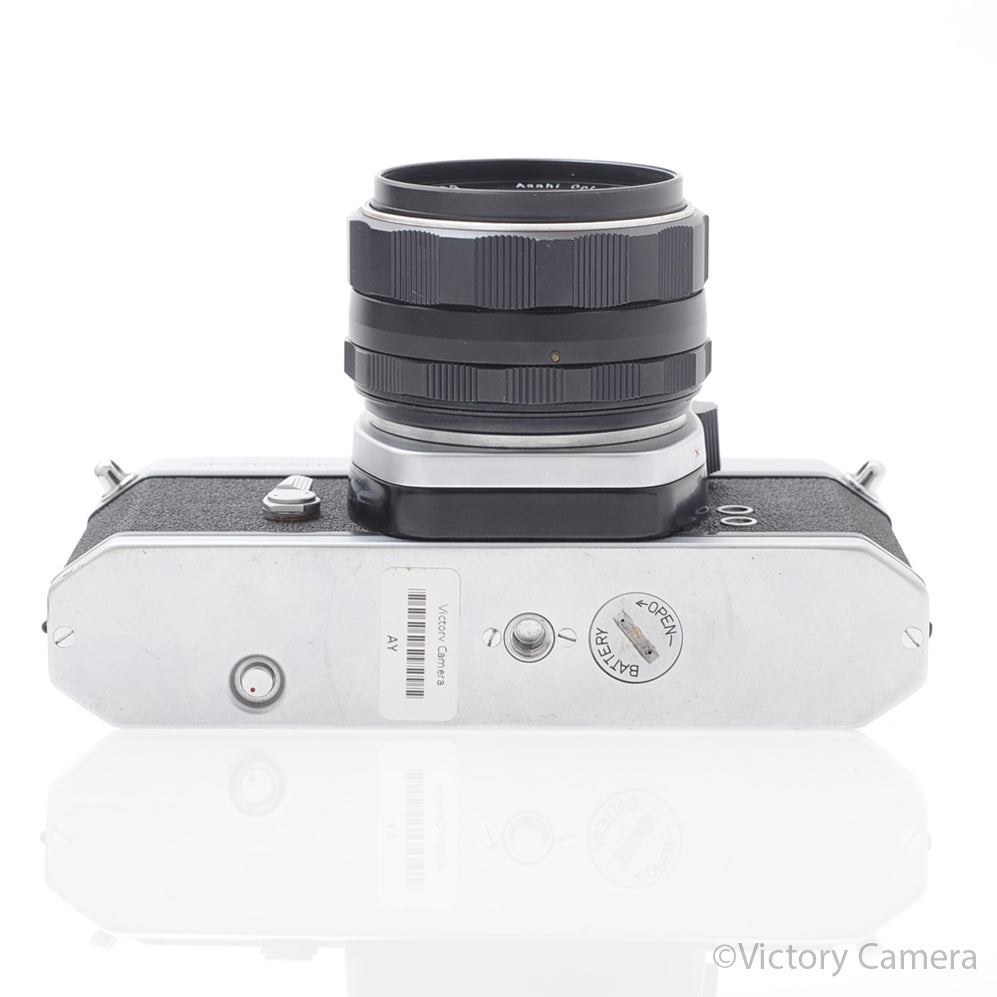 Pentax Spotmatic SP Chrome 35mm Camera with 50mm f1.4 Lens (No Meter) [EXC-] image 4