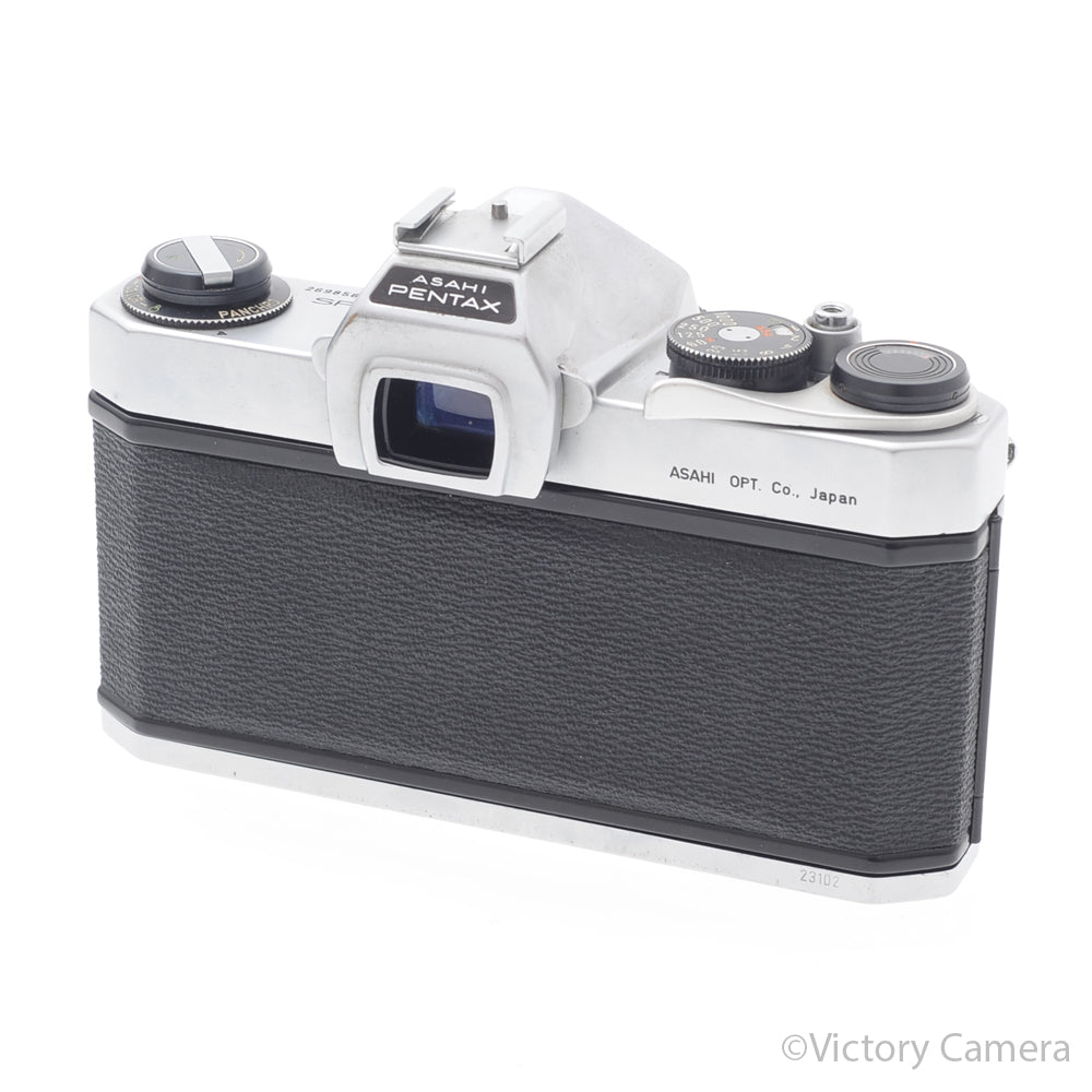 Pentax Spotmatic SP Chrome 35mm Camera with 50mm f1.4 Lens (No Meter) [EXC-] image 3