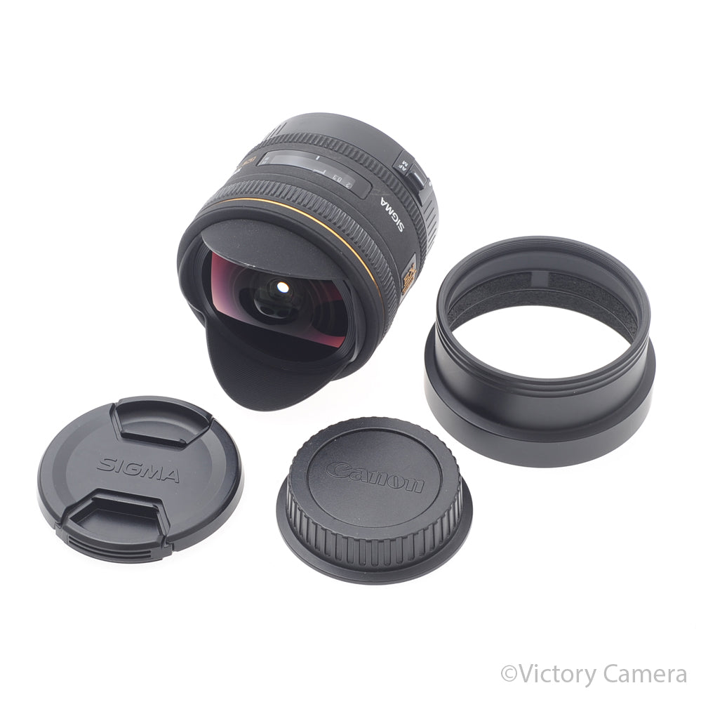 Sigma 10mm f2.8 DC Fisheye HSM Lens for Canon EF [EXC] image 5