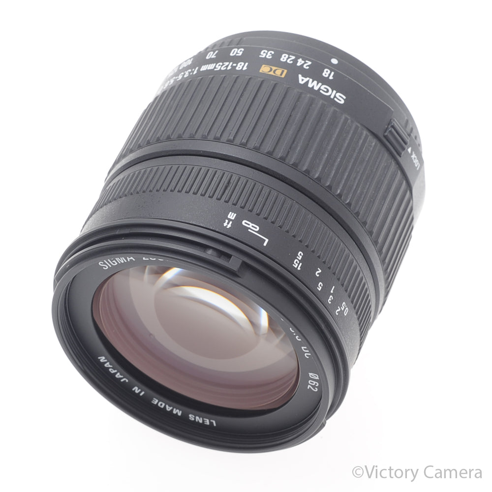Sigma 18-125mm f3.5-5.6 DC D Lens for Nikon AF [EXC] - Victory Camera