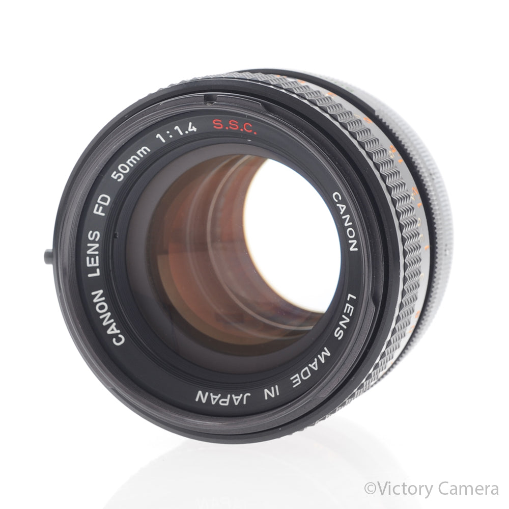 Canon FD 50mm f1.4 S.S.C Fast Prime Lens [EXC] image 2
