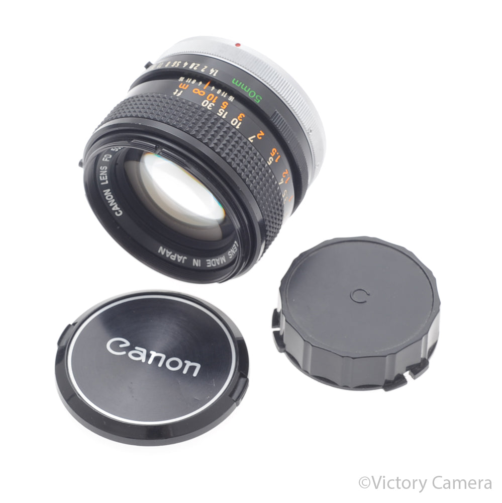 Canon FD 50mm f1.4 S.S.C Fast Prime Lens [EXC] image 5