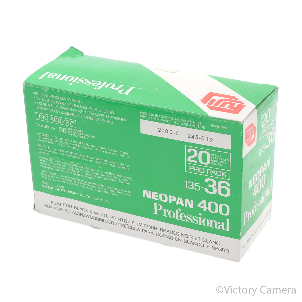 19x Fujifilm Neopan 400 Black and White 35mm Film -EXP. 6/2000- [AS-IS] image 1