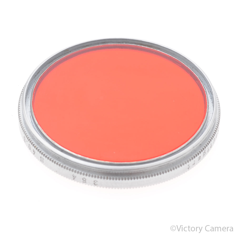 Zeiss Ikon Stuttgart S 40.5mm 354  0 5X Light Red Filter [EXC+] - Victory Camera