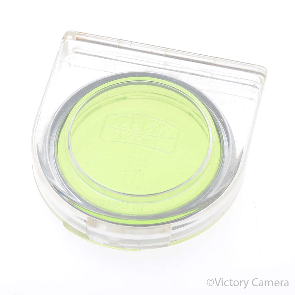 Zeiss Ikon Stuttgart 40.5mm Green Filter for B&W Photography [EXC+] - Victory Camera