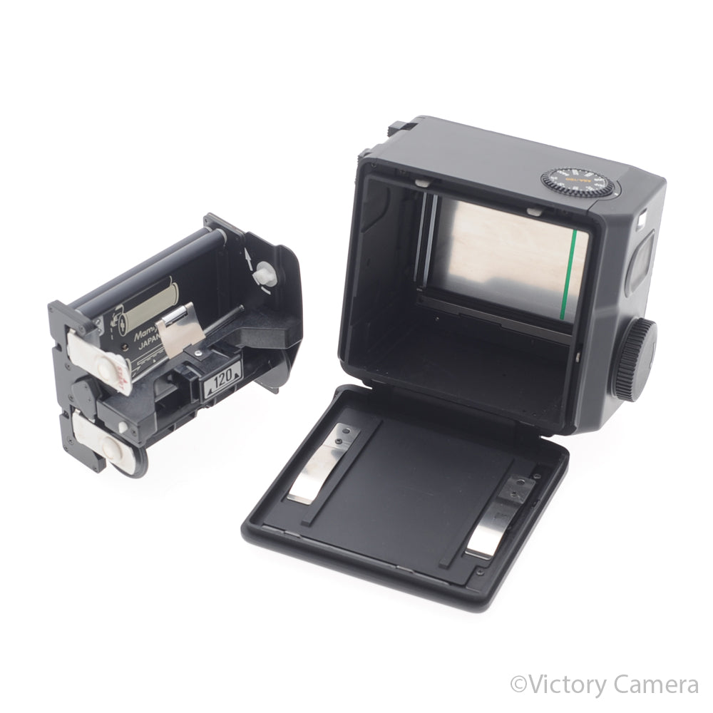 Mamiya 645 Super / Pro / TL Camera Late 120 Film Back Blue Tab [EXC+] - Victory Camera