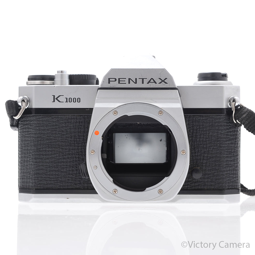 Pentax K1000 35mm Film Camera Body -Line in Finder- [GOOD] - Victory Camera